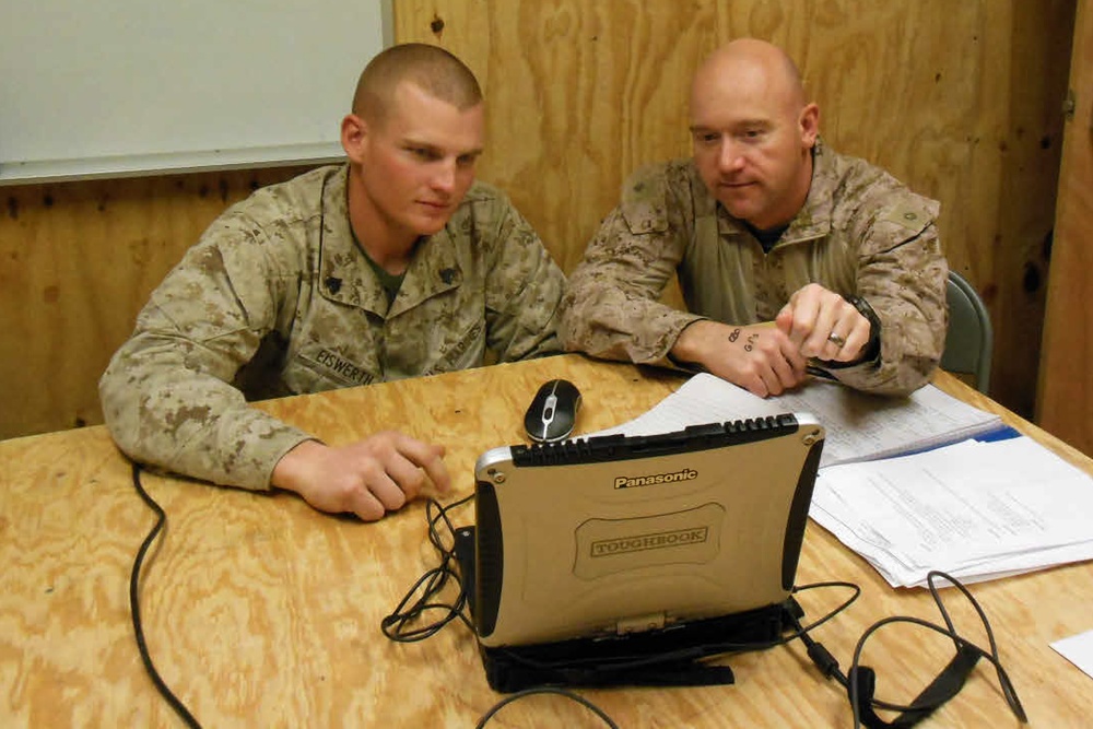 Combat patrols link to map-based application