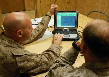 Combat patrols link to map-based application