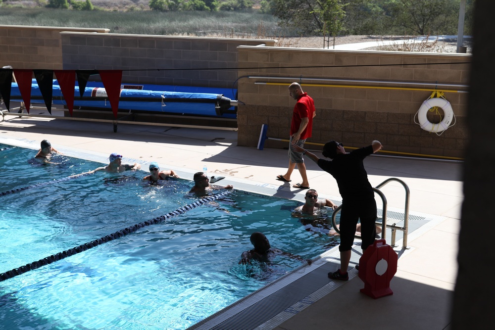 USMC Wounded Warrior Regiment Warrior Athlete Reconditioning Program Swim Camp