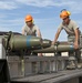 363rd Training Squadron places inert MK 82 LD munitions onto 40-foot rail set