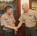 Korean Marines visit