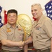 Korean Marines visit