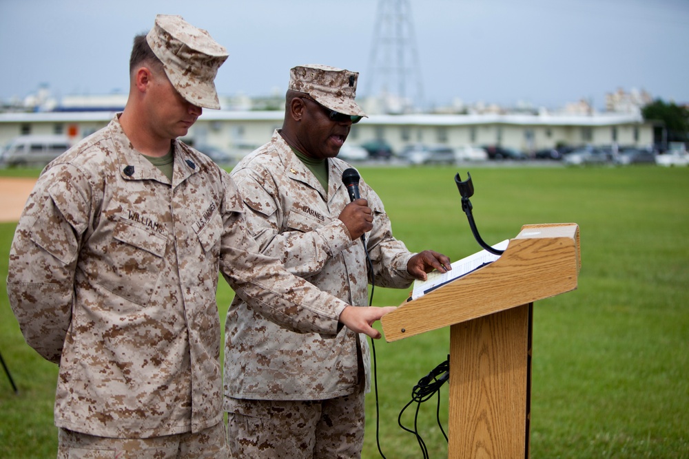 Retirement ceremony