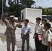 JGSDF officers tour Marine Corps facilities