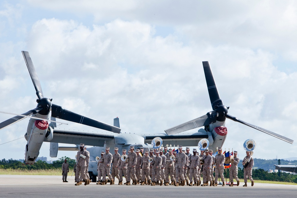 1st Marine Aircraft Wing change of command ceremony