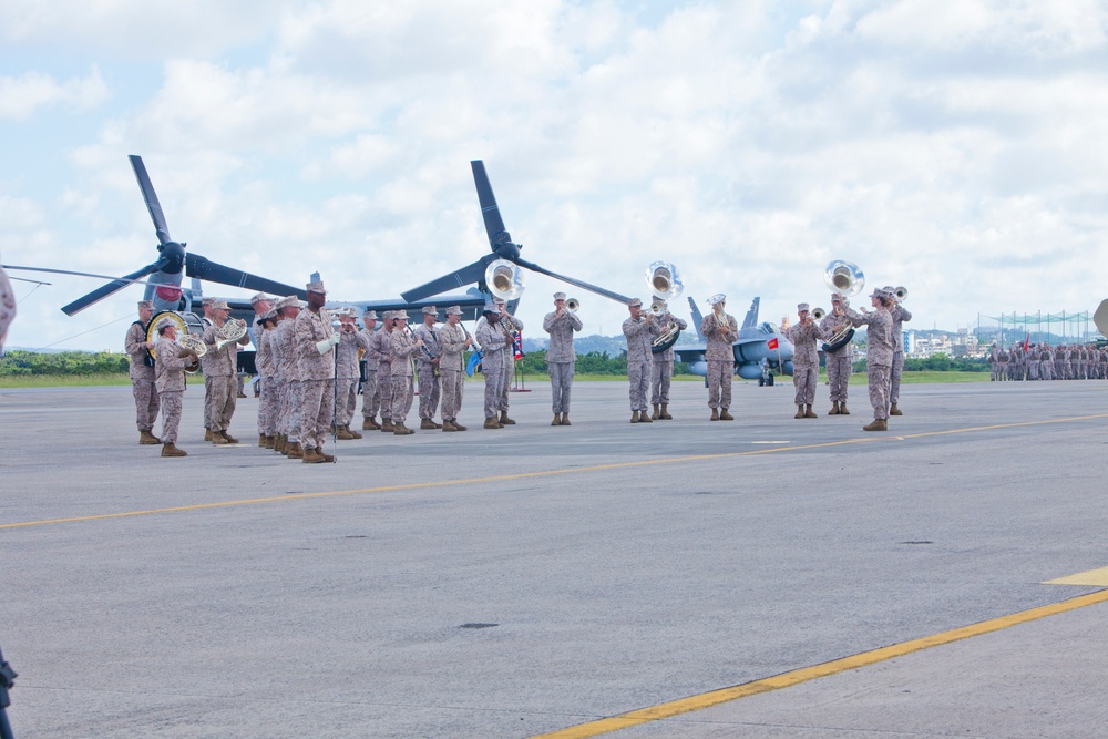 1st Marine Aircraft Wing change of command ceremony