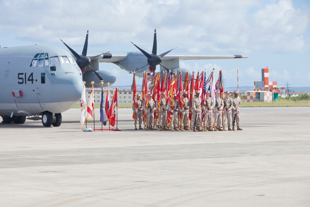 1st Marine Aircraft Wing change of command ceremony