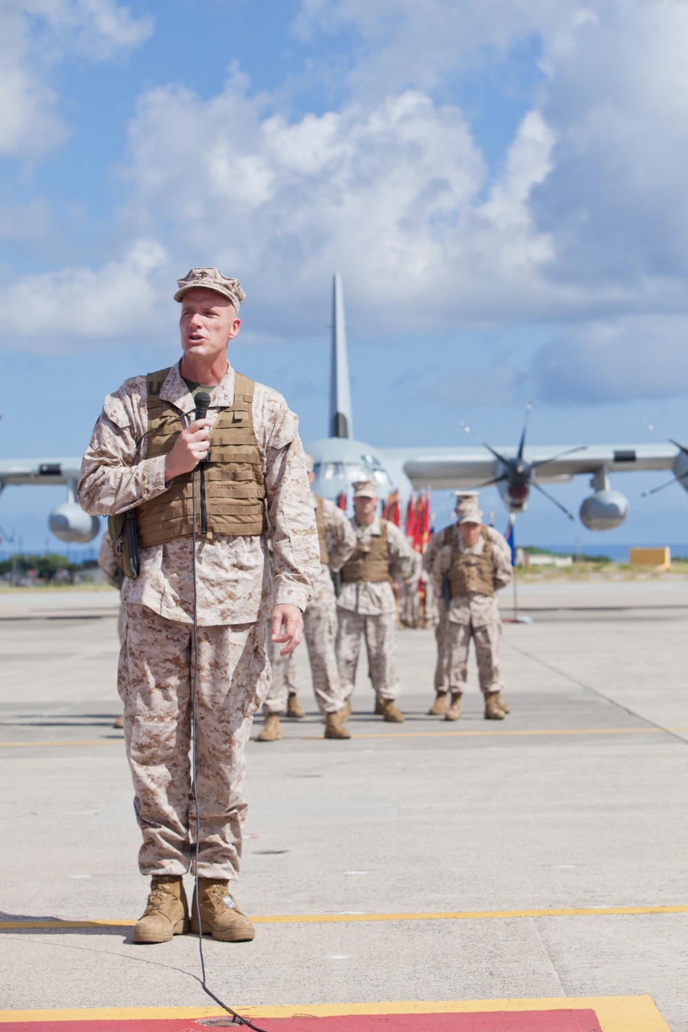 1st Marine Aircraft Wing change of command ceremony