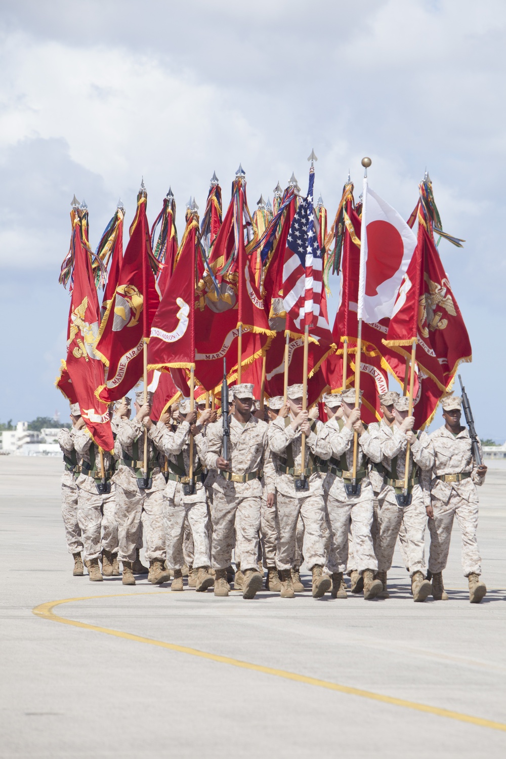 1st Marine Aircraft Wing change of command ceremony