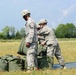 Partnership jump with Italian and US Air Force paratroopers