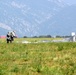 Partnership jump with Italian and US Air Force paratroopers