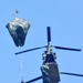 Partnership jump with Italian and US Air Force paratroopers