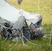 Partnership jump with Italian and US Air Force paratroopers