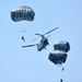 Partnership jump with Italian and US Air Force paratroopers