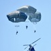 Partnership jump with Italian and US Air Force paratroopers