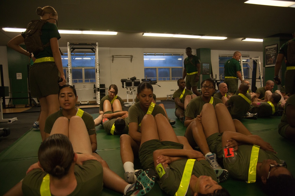 Photo Gallery: Parris Island recruits rehab, strengthen selves to return to training