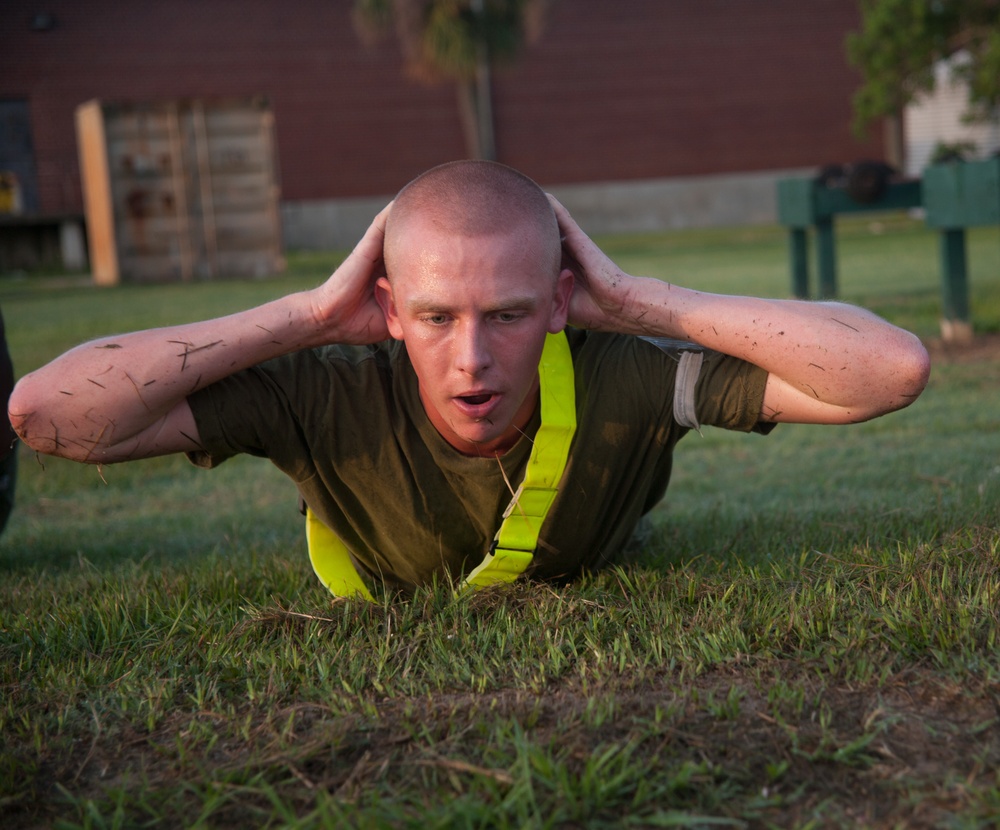 Photo Gallery: Parris Island recruits rehab, strengthen selves to return to training