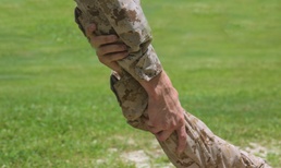 Marines offer each other a helping hand