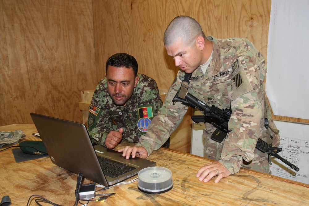 Afghan officer strives to tell army story