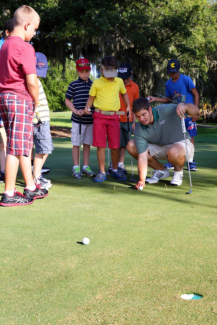 Junior golf camps held at Legends Golf Course