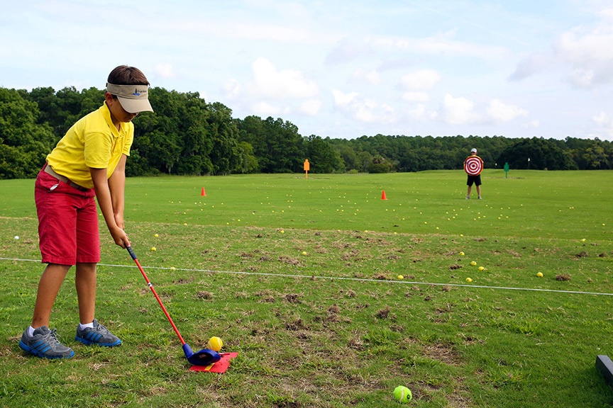 Junior golf camps held at Legends Golf Course