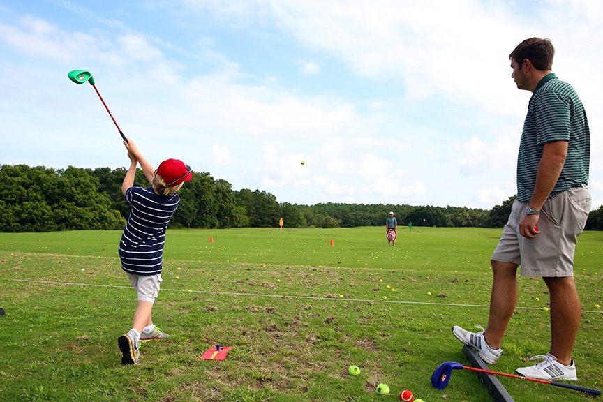 Junior golf camps held at Legends Golf Course