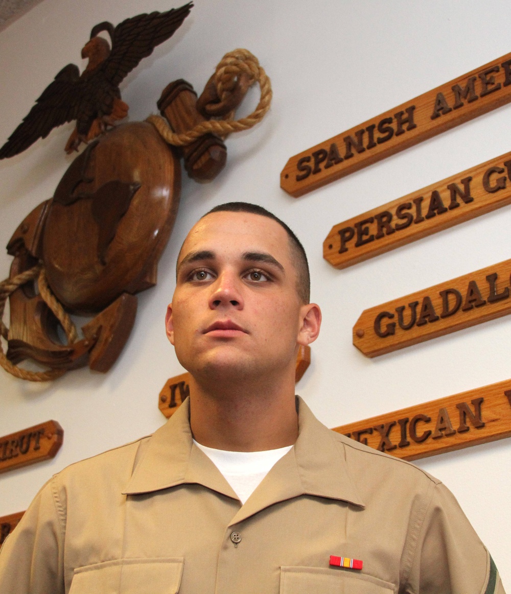 New Marine has Corps at heart, is off to ‘motivated’ start