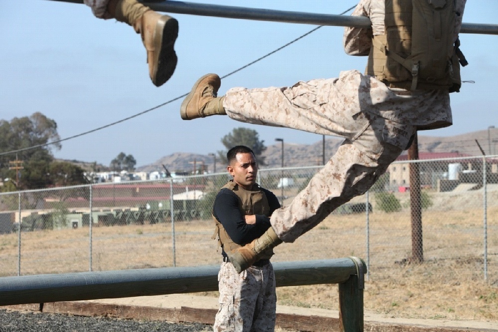 1st MLG, I MEF Marines participate in MCMAP instructor Course