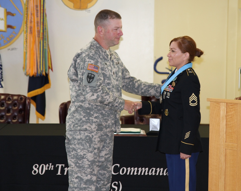100th Training Division NCO inducted into prestigious Sergeant Audie Murphy Club