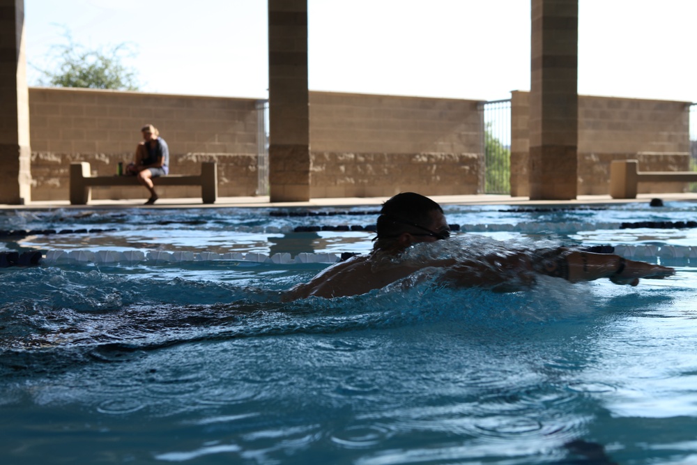 USMC Wounded Warrior Regiment Warrior Athlete Reconditioning Program Swim Camp
