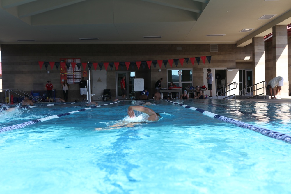 USMC Wounded Warrior Regiment Warrior Athlete Reconditioning Program Swim Camp