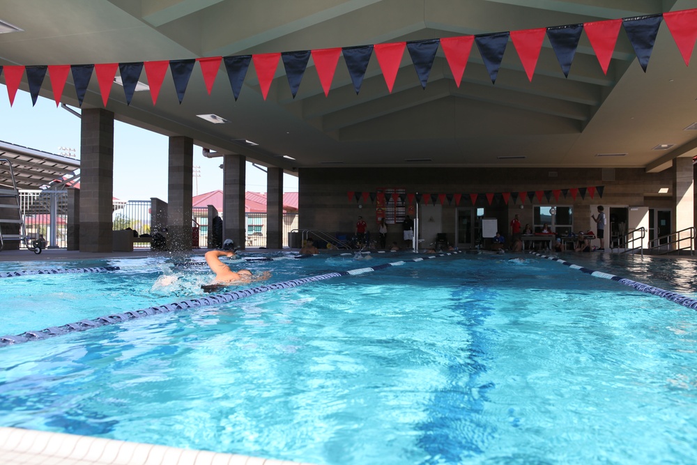 USMC Wounded Warrior Regiment Warrior Athlete Reconditioning Program Swim Camp