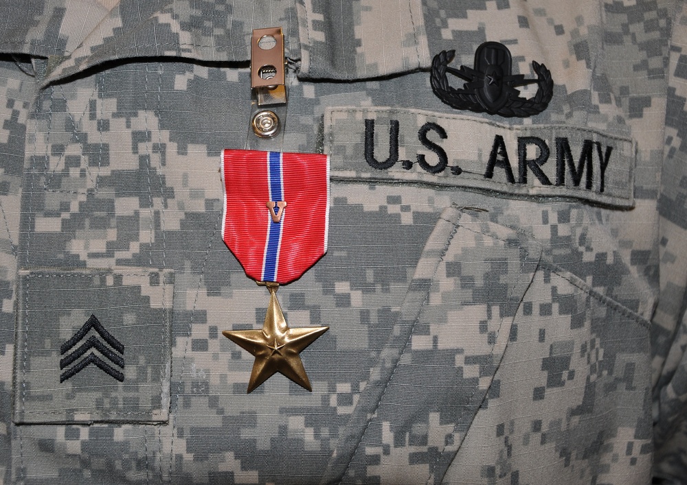 New York Army National Guard sergeant recognized for courage under fire
