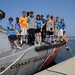 Students tour Coast Guard Station Fire Island