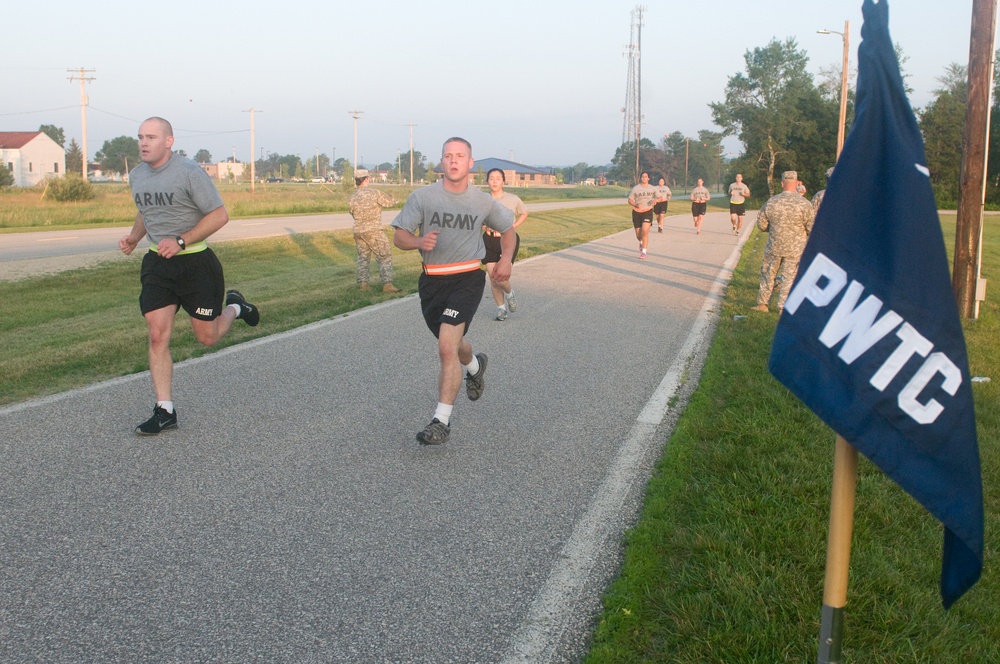 PWTC students conduct APFT