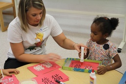 Story time at the Library
