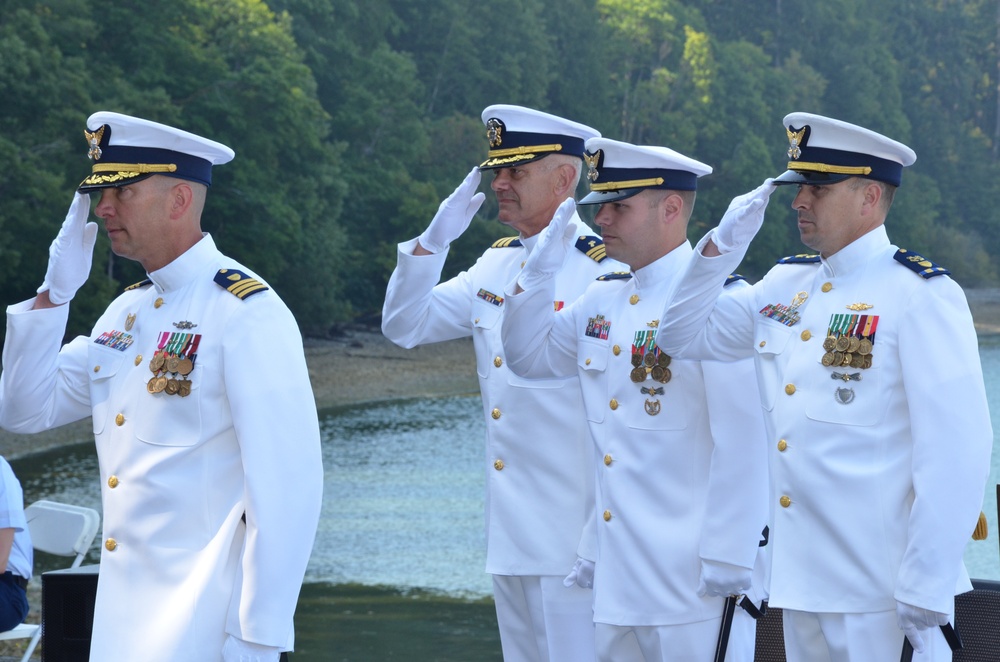 USCGC Sea Fox change of command