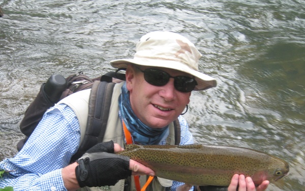 Fly fishing highlights summer for Schriever's single airmen