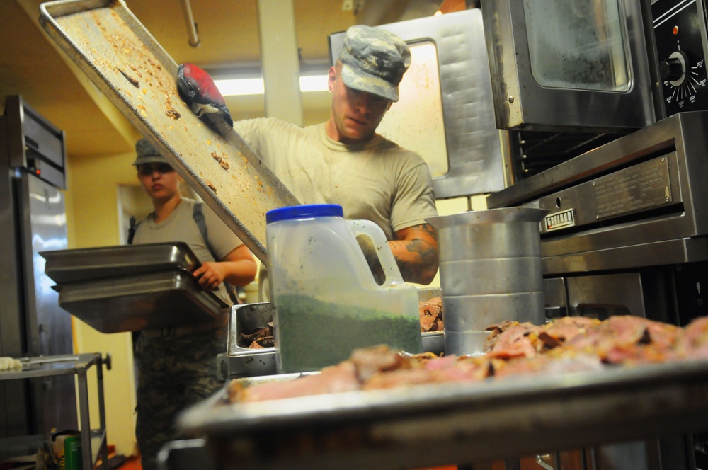 Cooking up a good tme