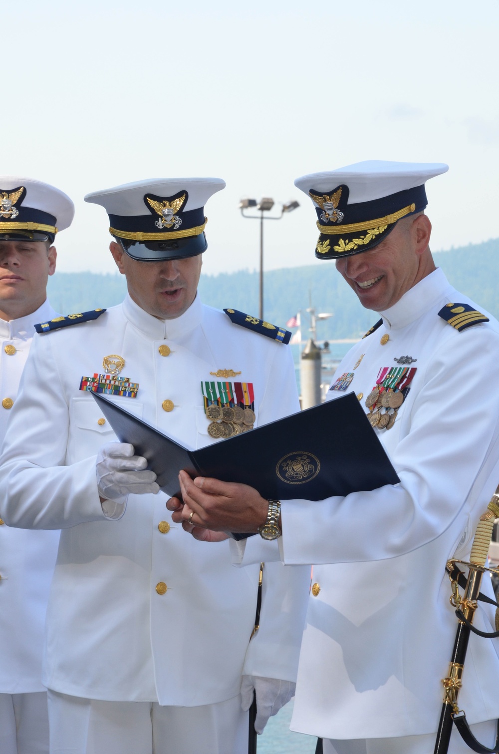 USCGC Sea Fox change of command