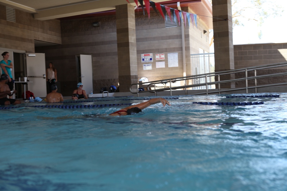 USMC Wounded Warrior Regiment Warrior Athlete Reconditioning Program Swim Camp