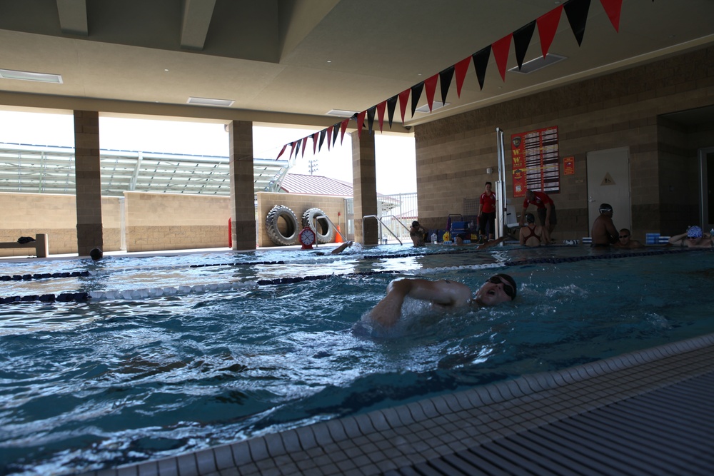USMC Wounded Warrior Regiment Warrior Athlete Reconditioning Program Swim Camp