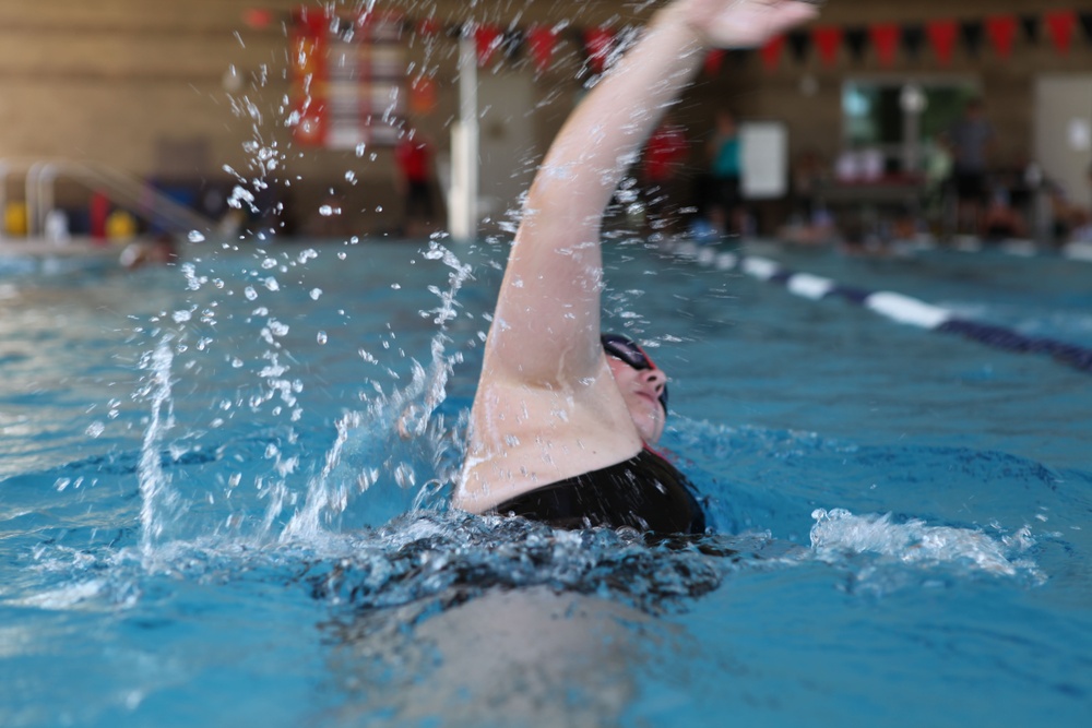 USMC Wounded Warrior Regiment Warrior Athlete Reconditioning Program Swim Camp