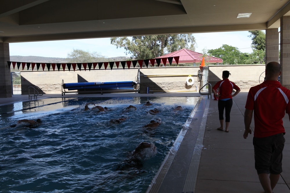 USMC Wounded Warrior Regiment Warrior Athlete Reconditioning Program Swim Camp