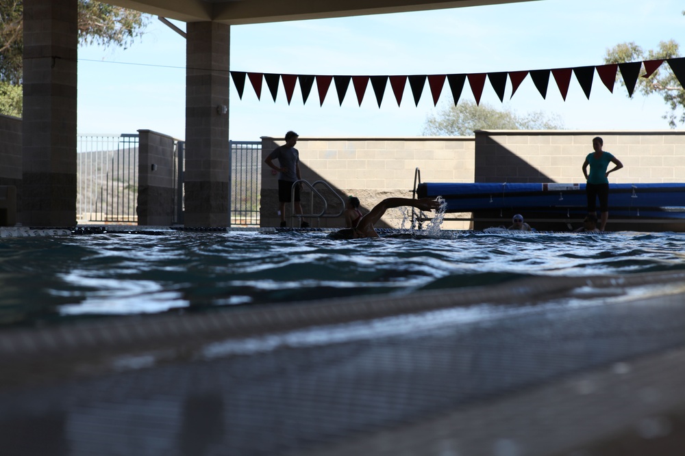 USMC Wounded Warrior Regiment Warrior Athlete Reconditioning Program Swim Camp