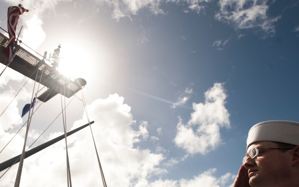 USS George Washington operates off Australian coast