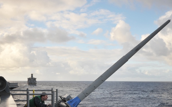 USS George Washington operates off Australian coast