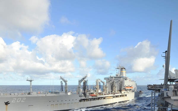 USS George Washington operates off Australian coast