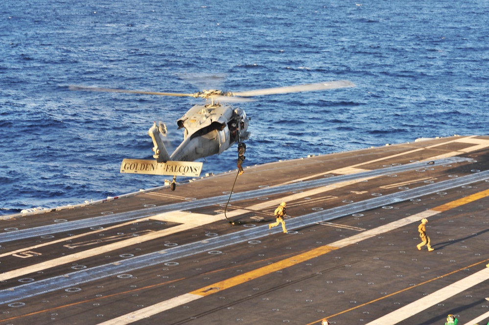 USS George Washington operates off Australian coast