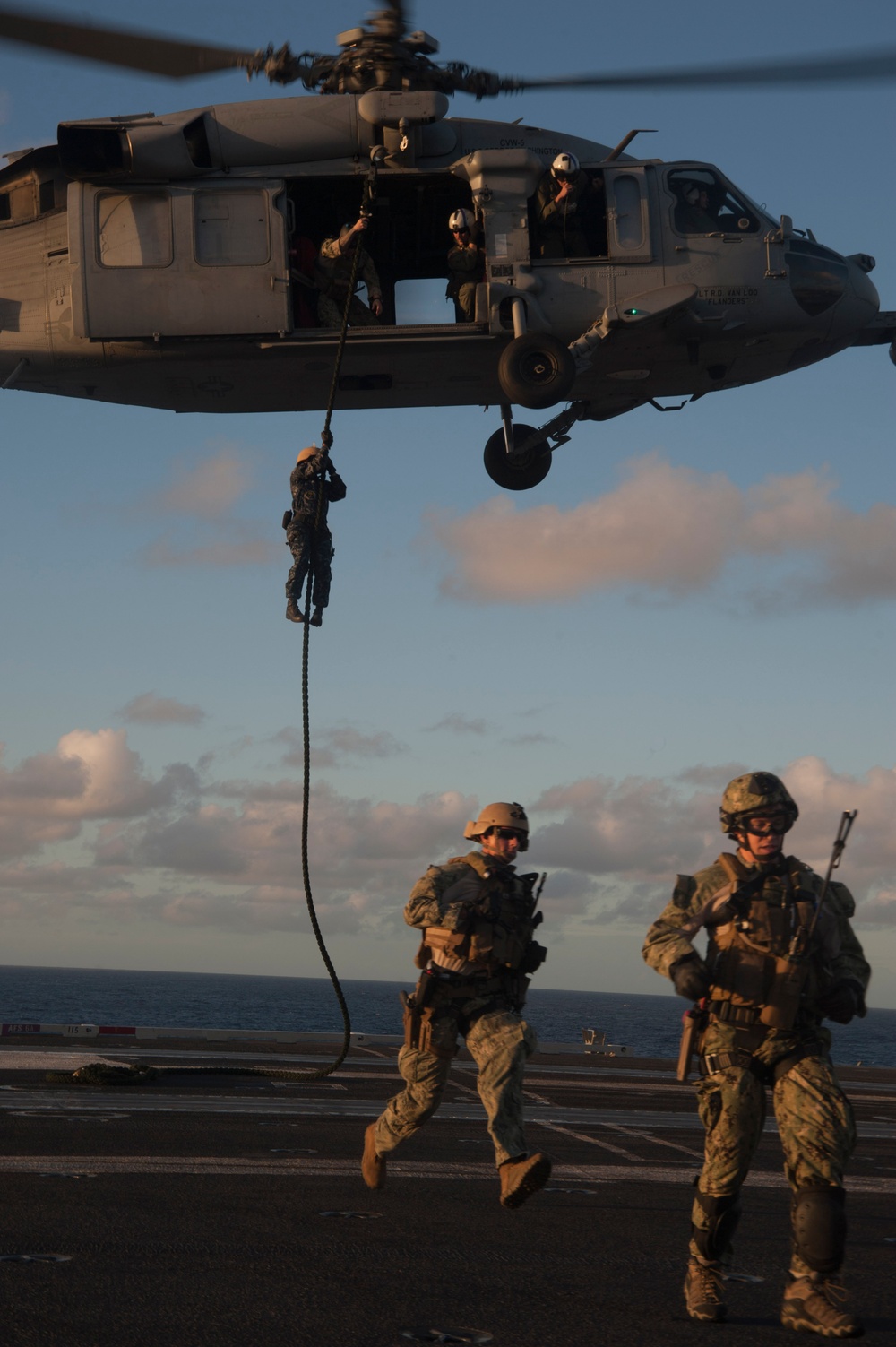 USS George Washington operates off Australian coast